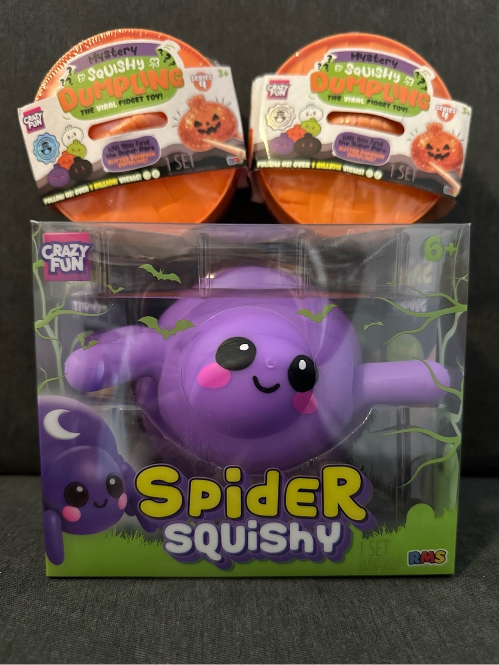 Spidey-Ween Squishy Halloween Bundle 2 (3 items total) NWT